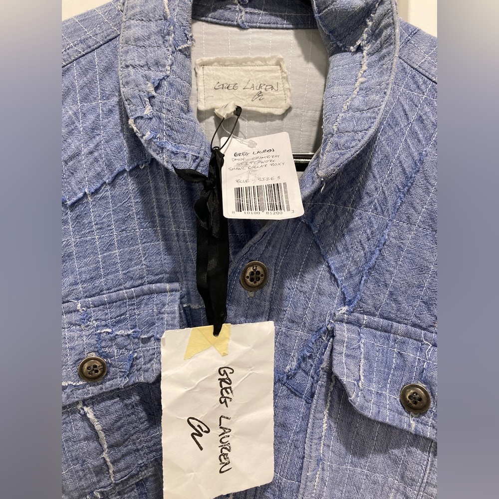Greg Lauren denim Jacket - Picture 5 of 10